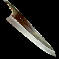 Discounted Custom Tadokoro Nakagawa SG2 Gyuto 240 mm Mirror Finish - Cocobolo