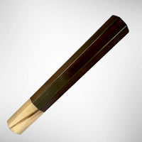Japanese Knife handle (wa handle) for 240-260mm : Brazilian Rosewood, Dalbergia nigra and Blonde
