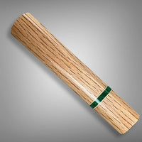 Japanese Knife handle (wa handle) for 240-260 mm : Bokken oak and Arizona jade