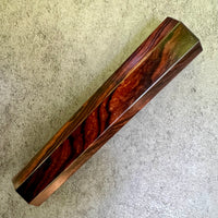 Custom Japanese Knife handle (wa handle) for 165-210 mm - Desert Ironwood
