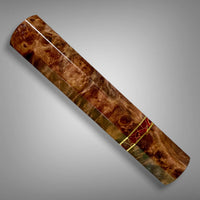 Japanese Knife handle (wa handle) for 240-260 mm : Brazilian pepperwood burl