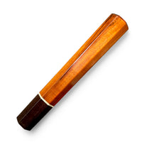 Custom Japanese Knife handle (wa handle) for 210-225 mm: Brazil wood (pernambuco)