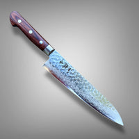 Ittetsu Damacus Gyuto 210 mm VG10 Stainless