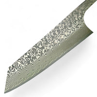 Yoshimi Kato SG2 Black Nickel Damascus Bunka 170mm - Blade Only