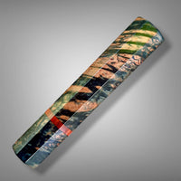 Custom Japanese Knife handle (wa handle) for 165-210 mm: Maple burl and bubinga