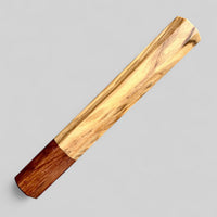 Custom Japanese Knife handle (wa handle) for 240mm : Olivewood and Honduran Rosewood