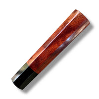 Custom Japanese Knife handle (wa handle) for 165-210 mm: Bloodwood and Ebony