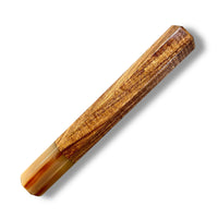Custom Japanese Knife handle for 240mm - Nice curly Tasmanian Blackwood and marbled horn