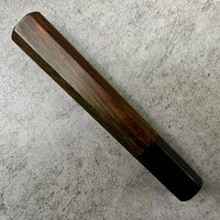 Hanoi Made Custom Japanese Knife handle (wa handle) for 165-180 : Saimese Rosewood and horn