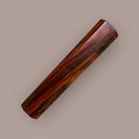 Custom Japanese Knife handle (wa handle) for 210 mm : CITES Certified Cocobolo