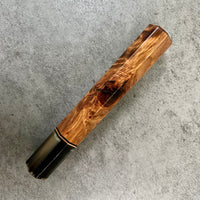 Custom Japanese Knife handle (wa handle) for 165-210mm : Sugi Cedar and horn