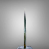 Custom Yu Kurosaki Gekko VG XEOS Gyuto 210mm - Dyed Box Elder Burl