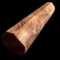 Custom Japanese Knife handle (wa handle) for 240 mm - Honduran Rosewood Burl