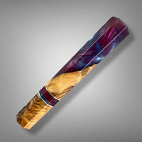 Custom Japanese Knife handle (wa handle) for 165-210 mm: Olive wood and resin