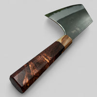 Custom Sugi Tadokoro Nakagawa W2 Tank 180mm - Honduran Rosewood Burl and marbled horn