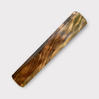 Custom Japanese Knife handle (wa handle) for 165-210 mm : Curly Turkish Walnut Burl