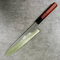 Kobayashi Damascus SG2 Gyuto 210mm - Hanoi made Siamese rosewood and horn