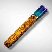 Custom Japanese Knife handle (wa handle) for 165-210 mm: Chittum burl hybrid