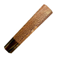Custom Japanese Knife handle (wa handle) for 165-210mm : Macadamia and marbled horn