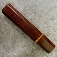 Custom Japanese Knife handle (wa handle) for 165-210mm : Honduran Rosewood
