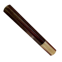 Custom Japanese Knife handle (wa handle) for 240mm : African Blackwood and marbled horn
