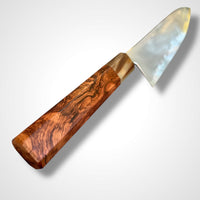 Sugi Fujiwara Myojin 240 mm Ironclad Aogami Super - Cocobolo burl