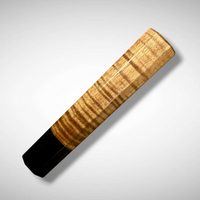 Custom Japanese Knife handle (wa handle) for 240-260mm : Koa and buffalo horn