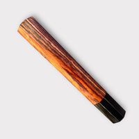 Custom Japanese Knife handle (wa handle) for 165-210 mm : Cocobolo and horn