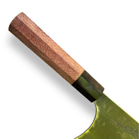 Custom Sugi Tadokoro Nakagawa W2 Tank 180mm - Macadamia and buffalo horn