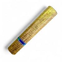 Custom Japanese Knife handle (wa handle) for 240-260 mm - Dyed curly mango
