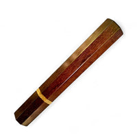Custom Japanese Knife handle (wa handle) for 165-210 mm: Katalox and Birds Eye maple
