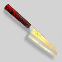 Custom Tadokoro x Tanaka Aogami Super Kiritsuke 180mm : Hon Kasumi - Karelian birch