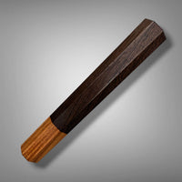 Custom Japanese Knife handle (wa handle) for 165-210 mm: Wenge and Morado