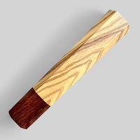 Custom Japanese Knife handle (wa handle) for 165-210mm : Olivewood and Honduran Rosewood