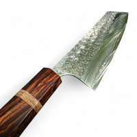 Custom Yoshimi Kato SG2 Minamo Bunka 170mm - Cocobolo and dogwood