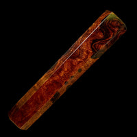 Custom Japanese Knife handle (wa handle) for 165-210mm : Desert ironwood burl