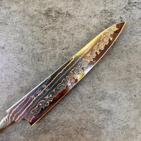 Hatsukokoro Hayabusa Rainbow Damascus B2 Petty 150 mm - Blade Only