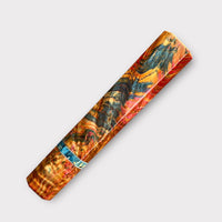 Custom Japanese Knife handle (wa handle) for 240-260 mm - Dyed maple burl