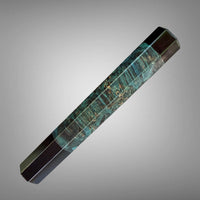 Custom Japanese Knife handle (wa handle) for 240 mm: Maple burl and buffalo horn | Sugi Cutlery