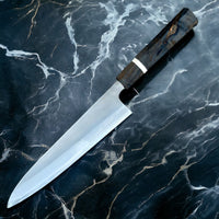 Special Yoshikane Shiro 2 Nashiji Gyuto 240mm - Dyed burl handle