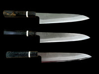 Special Yoshikane Shiro 2 Nashiji Gyuto 240mm - Dyed burl handle