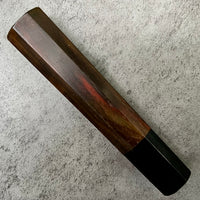 Hanoi Made Custom Japanese Knife handle (wa handle) for 165-180 : Saimese Rosewood and horn