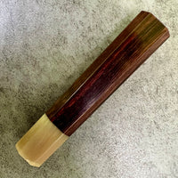 Custom Japanese Knife handle (wa handle) for 165-210mm : Kingwood and blonde