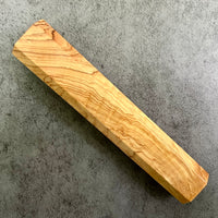 Custom Japanese Knife handle (wa handle) for 240mm : Wild Olive (Olea oleaster)