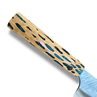 Custom Yu Kurosaki Fujin SG2 Hammered Gyuto 210 - Chola cactus