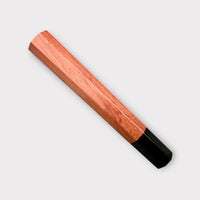Custom Japanese Knife handle (wa handle) for 240 mm - Two tone Kingwood and horn