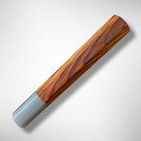 Japanese Knife handle (wa handle) for 210-225 mm : Cocobolo and marbled horn