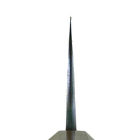 Custom Yoshikane Shiro 2 Nashiji Gyuto 240mm - Desert Ironwood and marbled horn