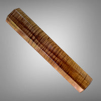 Custom Japanese Knife handle (wa handle) for 240-260 mm : Curly dark Hawaiian Koa