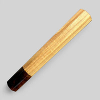 Custom Japanese Knife handle (wa handle) for 240 mm - American Chestnut and Koa